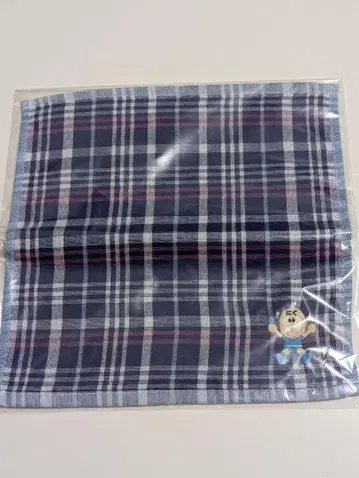 근육맨 미트 군 자수 타월 손수건