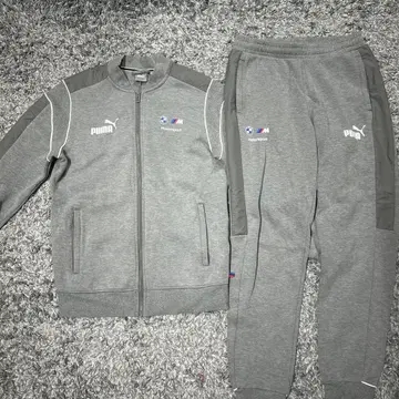 PUMA BMW 콜라보 저리 셋업 그레이