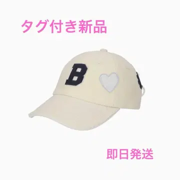 택 포함 새상품 B. CLUB CAP 화이트 아이보리 캡 bibiy