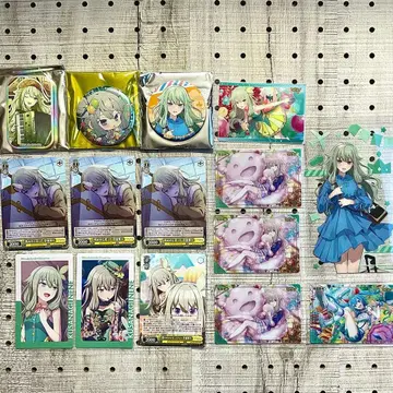 프로세카 원더쇼타임 쿠사나기 네네 캔뱃지 카드류 묶음 판매