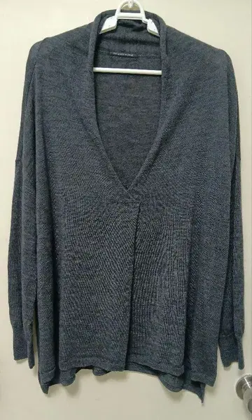 mizuiro ind 미즈이로 인드 V넥 컬러 니트 판초 케이프