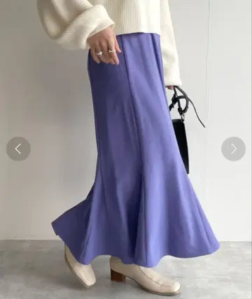 w closet 하이웨스트 머메이드 스커트