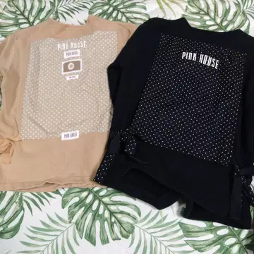 PINK HOUSE 도트 무늬 가디건 2색 세트 핑크하우스