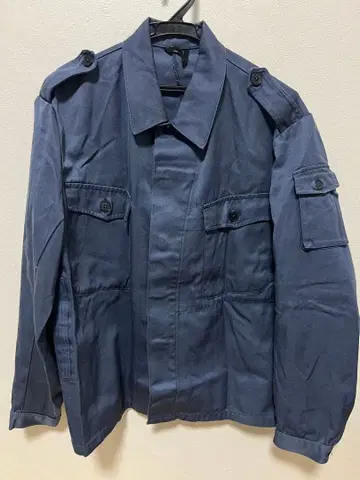 네이비 밀리터리 자켓 4 포켓