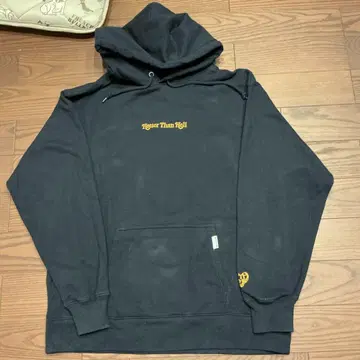 Hotter Than Hell 후드티 블랙