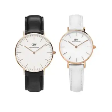 [미사용 새상품] 정품 DW 다니엘 웰링턴 시계 페어