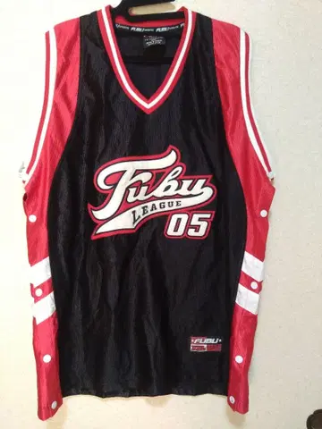 90s 00s FUBU LEAGUE 05 바스켓 저지 XXL