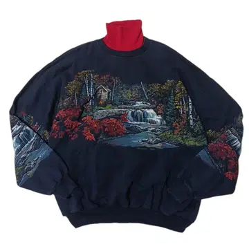 art vintage sweat shirt 90s y2k