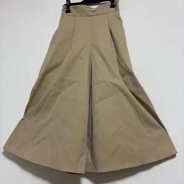 루니 베이지 와이드 팬츠 하이웨스트