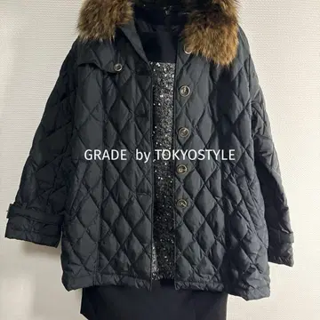 하자품 새상품급 글레이드 도쿄스타일 퀼팅 다운 자켓