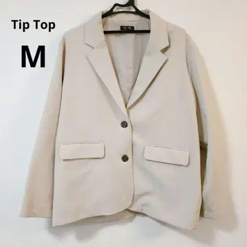 TipTop 팁탑 베이지 테일러드 자켓 오버 사이즈 넉넉한