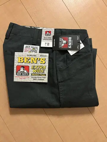 BEN DAVIS EXTRA WIDE 워커스 팬츠 차콜