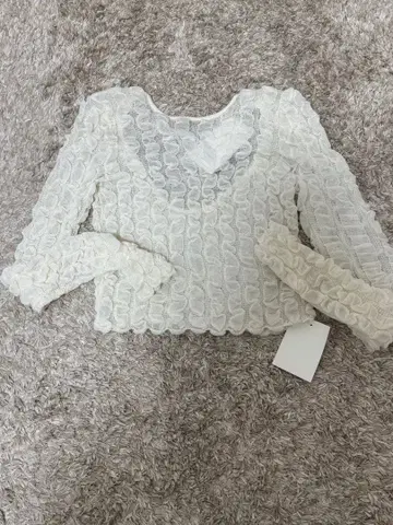 미사용 새상품 anuke 백 오픈 탑