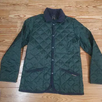 LAVENHAM 다크 그린 퀼팅 자켓 36