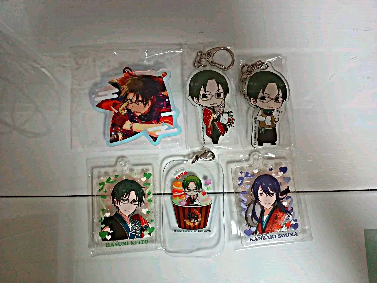 Ensemble Stars Hasumi Keito Kanzaki Soma acrylic keychain