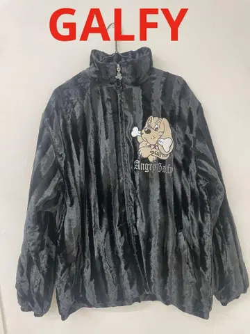 [ 새상품급 ] GALFY 블랙 다운 자켓