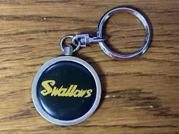 레어 빈티지 야쿠르트 스왈로스 프로야구 키링 레트로 당시 물품