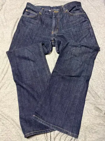 Wrangler 부츠컷 데님 다크 블루