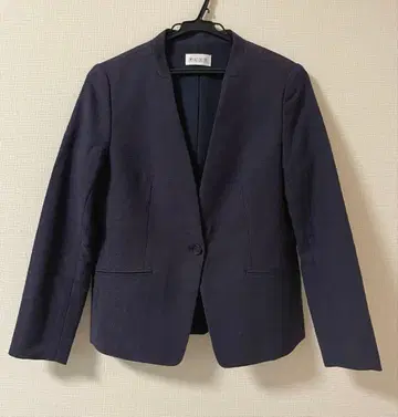 PLST 테일러드 자켓 네이비 사이즈 M