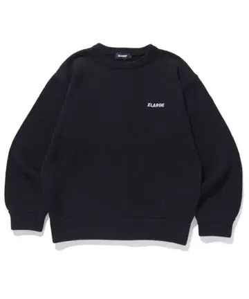 XLARGE 블랙 스웨터