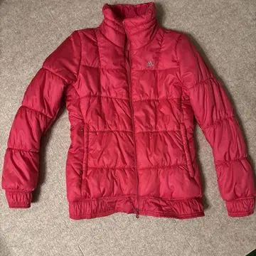adidas 빨간색 다운 자켓 M