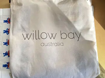간사이 박람회 호주관 한정판 willow bay 네오프렌 백
