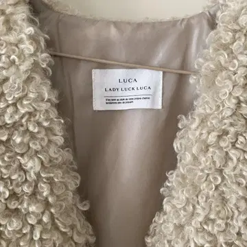 LUCA / LADY LUCK LUCA 퍼 베스트