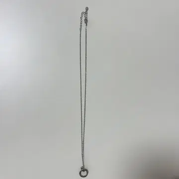 실버 반지 부착 목걸이