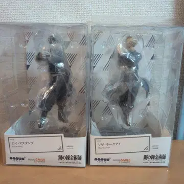 강철의 연금술사 로이 머스탱 리자 호크아이 피규어