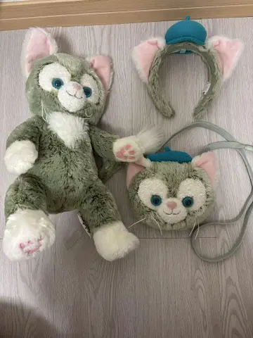 디즈니 젤라토니 봉제 인형과 머리띠 세트