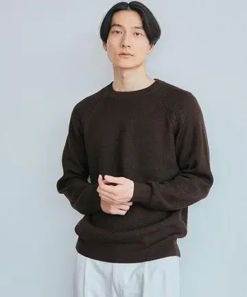 GLR 유나이티드 애로우즈 카타아제 래글런 크루넥 니트