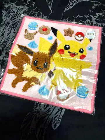 FEILER 포켓몬 손수건 피카츄 이브이