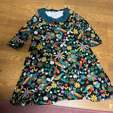 호코모모라 7부 소매 원피스