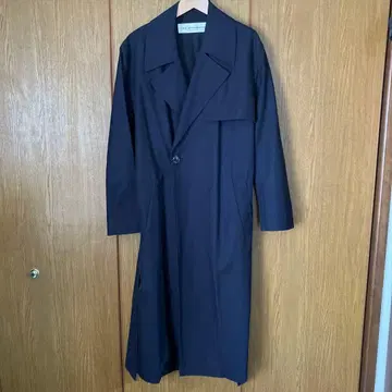 신존 shinzone 네이비 트렌치코트 허리 벨트 포함