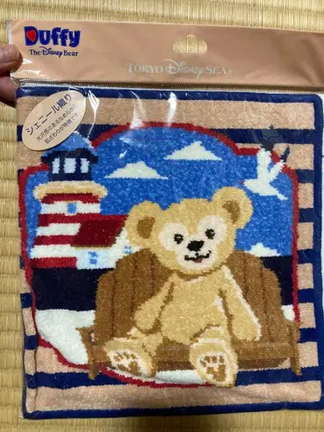 더피 프렌즈 셔닐 직조 더피 타월 2장 세트