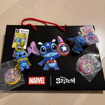 마블 디즈니 스티치 피규어 세트