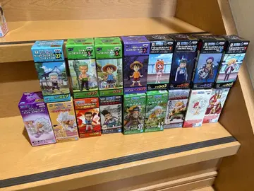 원피스 드래곤볼 월드 컬렉터블 피규어 묶음 판매