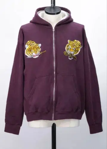 THE UNION TIGER FULL ZIP SWEAT HOODIE