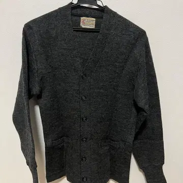 Puritan 다크 그레이 가디건 사이즈 40