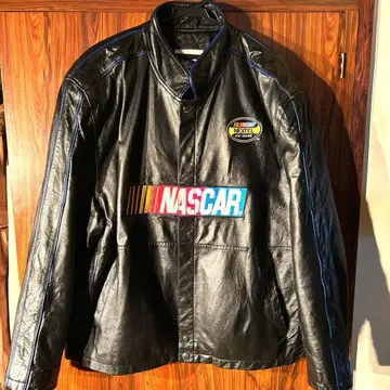 NASCAR 가죽 패치 레이싱 자켓