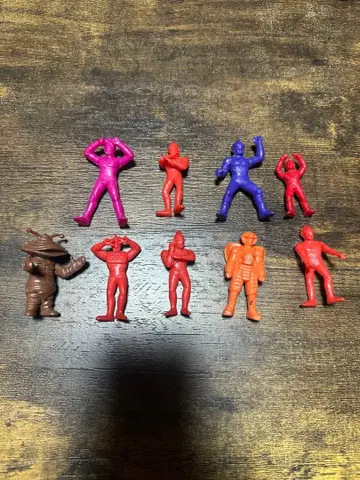 특촬 괴수 피규어 세트