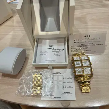 IceLink AVALANCHE 손목시계 4 타임존 아이스 링크
