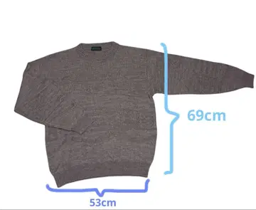 KINGSLORD 크루넥 니트 퍼플 핑크