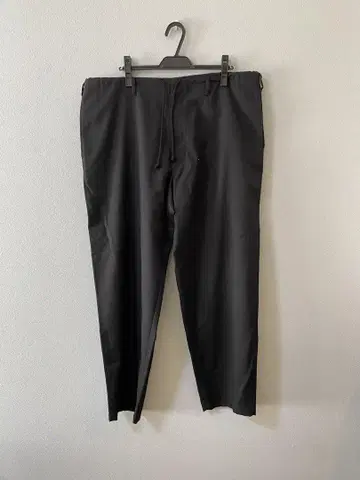 그라운드 Y 블랙 와이드 팬츠