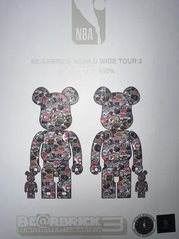 BE@BRICK NBA 100% & 400%