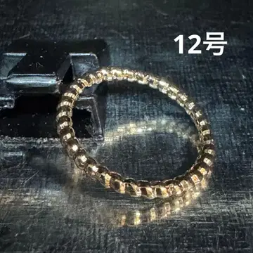 빈티지 패션 반지 골드 12호 밀우치 반지 레이어드