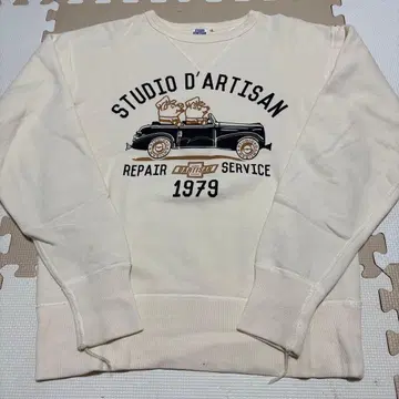 STUDIO D'ARTISAN 트레이닝복 M 크림색 1979
