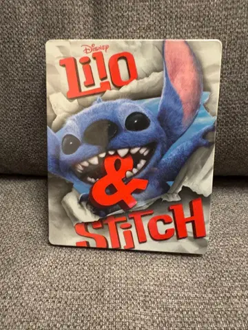 릴로 & 스티치 4K UHD + 블루레이 스틸북 미개봉 새상품