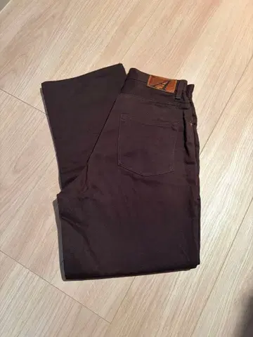 ANATOMICA marilyn 브라운 스트레이트 데님 27사이즈