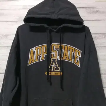 러셀 후드티 블랙 L USA 구제 의류